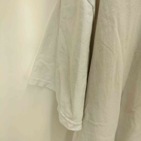 90-00S FRUIT OF THE LOOM ボディ 企業ロゴ プリント S/S クルーネック Tシャツ メンズ import:XXL