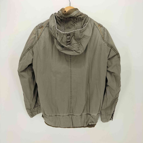 タフジーンズスミス TOUGH Jeansmith Y2K archive ドロップショルダー ギミックミリタリージャケット メンズ import:M