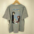 プリントスター printstar こいつ 馬鹿だ シルエット キャラクター 両面 プリント アニメ Tシャツ メンズ JPN:L