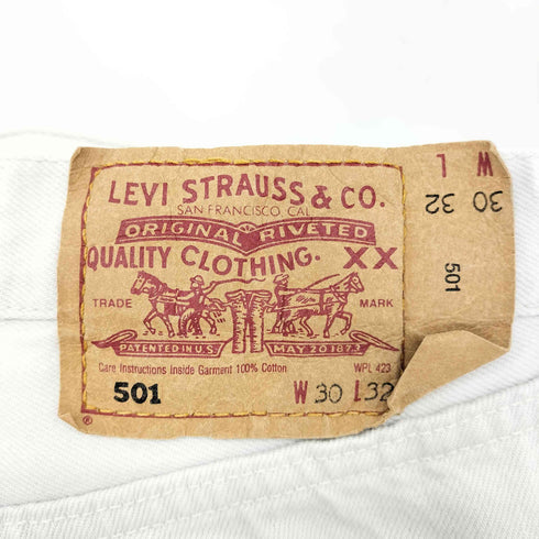 リーバイス Levis 90S 501 ボタンフライデニムパンツ ボタン裏299刻印 96年製 メンズ W30 L32