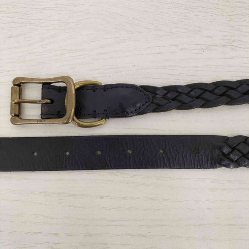 ポロラルフローレン POLO RALPH LAUREN ロング レザーメッシュベルト メンズ 36/90