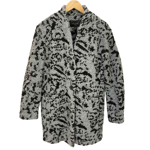 バナナリパブリック BANANA REPUBLIC 20AW KNIT COLLARLESS COAT ニット カラーレス コート レディース import:M