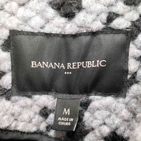 バナナリパブリック BANANA REPUBLIC 20AW KNIT COLLARLESS COAT ニット カラーレス コート レディース import:M