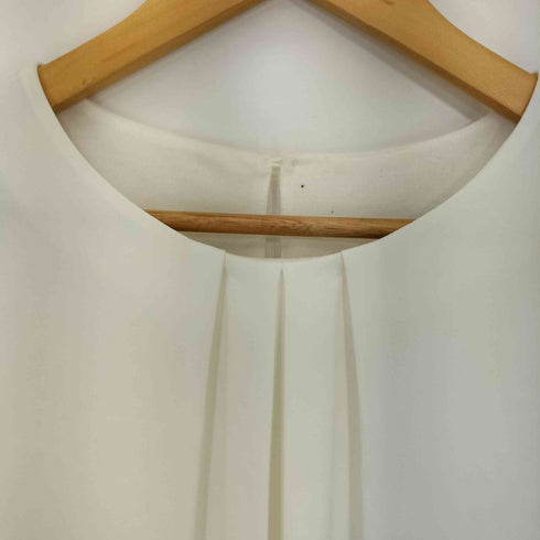 ナチュラルビューティーベーシック NATURAL BEAUTY BASIC ジョーゼット*TR天竺半袖 レディース JPN:M