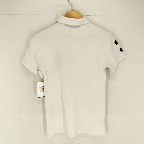 ポロバイラルフローレン Polo by RALPH LAUREN SLIM FIT 鹿の子 デカポニー刺繍S/S ポロシャツ メンズ JPN:S