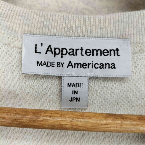 アメリカーナ Americana 3/4 Sleeve Sweat プルオーバースウェット レディース
