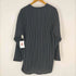 リズ クレイボーン LIZ Claiborne ノーカラーストライプシャツ メンズ import:M