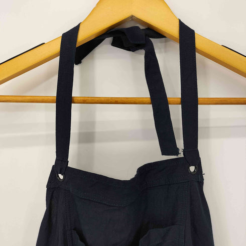 ジースターロー G-STAR RAW BLAKE HALTER OVERALL リネン混 オーバーオール レディース XS