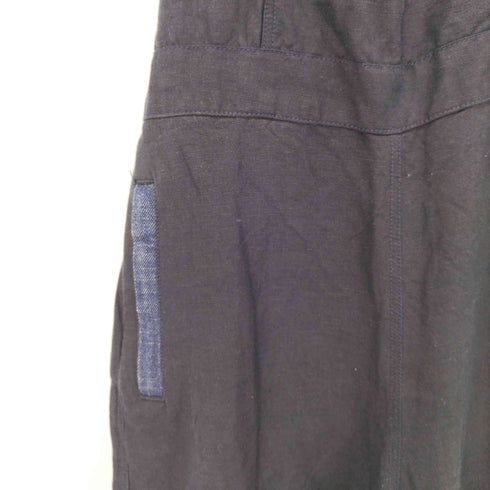 ジースターロー G-STAR RAW BLAKE HALTER OVERALL リネン混 オーバーオール レディース XS