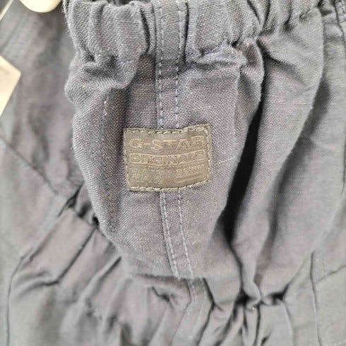 ジースターロー G-STAR RAW BLAKE HALTER OVERALL リネン混 オーバーオール レディース XS
