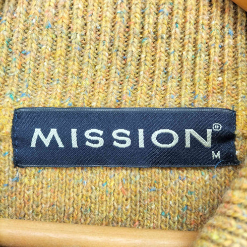 MISSION ノルディック柄 ニットカーディガン メンズ JPN:M