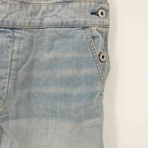 ジースターロー G-STAR RAW FAEROES BF SHORT OVERALL ハーフパンツデニムオーバーオール レディース S