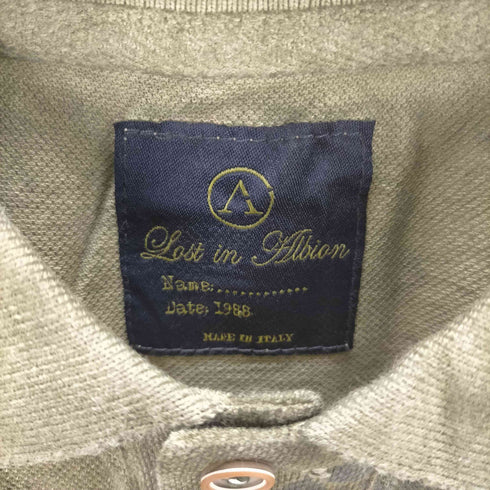 ロストインアルビオン LOST IN ALBION イタリア製 ポロシャツ メンズ JPN:M