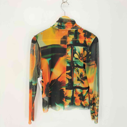 デシグアル Desigual 24AW Printed tulle T-shirt レディース import:L