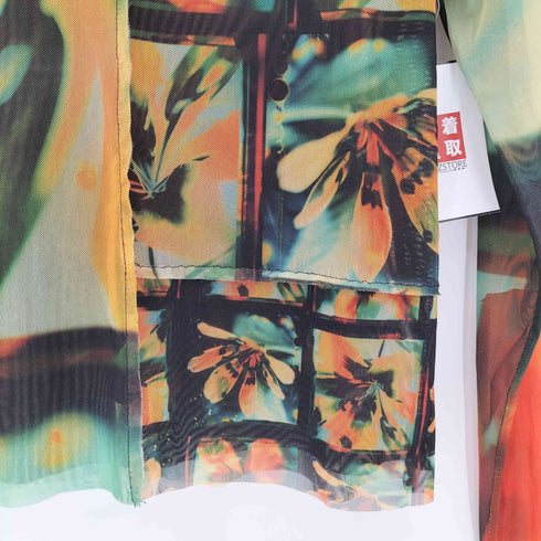 デシグアル Desigual 24AW Printed tulle T-shirt レディース import:L