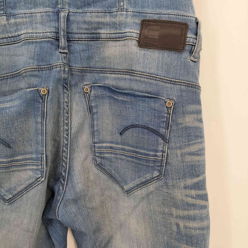 ジースターロー G-STAR RAW Midge dumont zip is less suit women ノースリーブ デニムオールインワン レディース S
