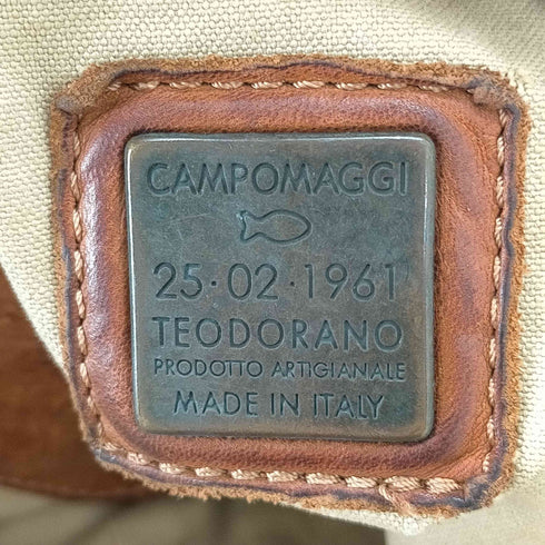 カンポマッジ campomaggi 2way キャンバスバッグ フラワー レディース