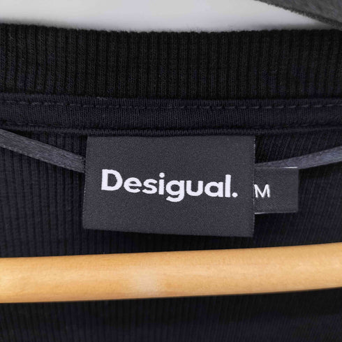 デシグアル Desigual 23AW Ribbed blouse レディース import:M