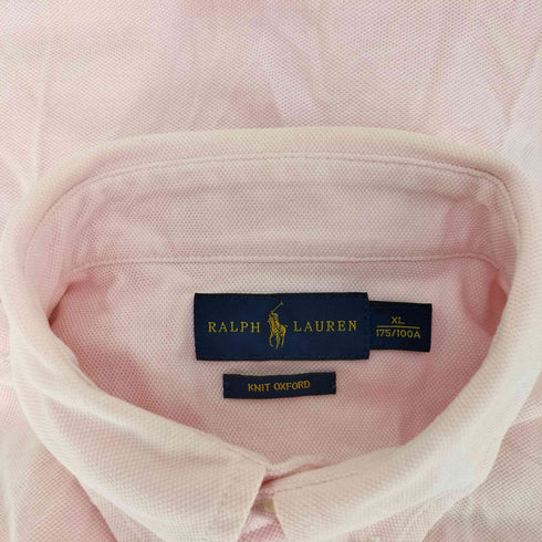 ラルフローレン RALPH LAUREN knit oxford 鹿の子シャツ メンズ JPN:XL