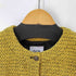 ザラ ZARA クロップドツイードノーカラージャケット レディース import:XS
