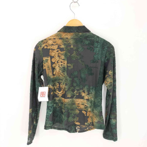 デシグアル Desigual 水彩画モチーフ デヴォレシャツ レディース import:M