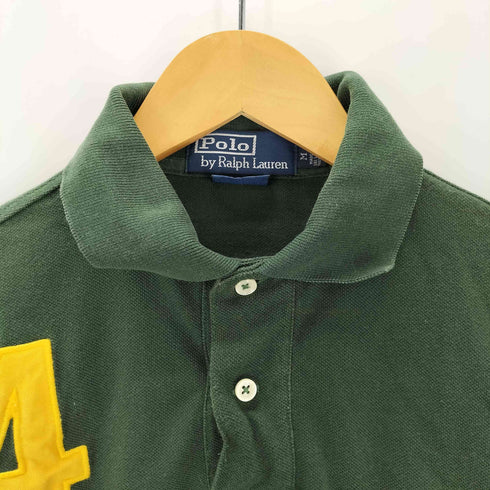 ポロバイラルフローレン Polo by RALPH LAUREN 90s ビッグポニー ナンバリング 鹿の子ポロシャツ メンズ JPN:M