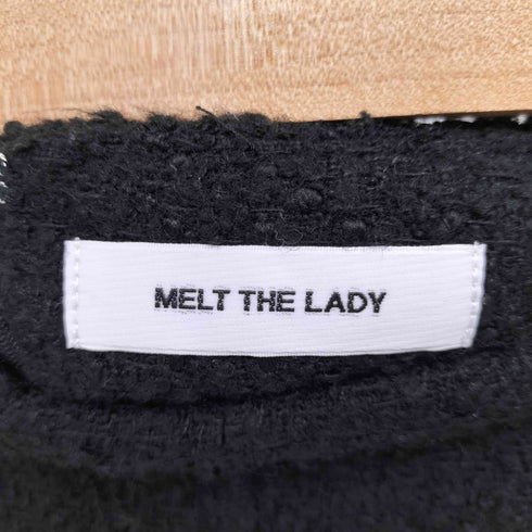 メルトザレディ Melt the lady ディープスリットツイードショートパンツ レディース JPN:S