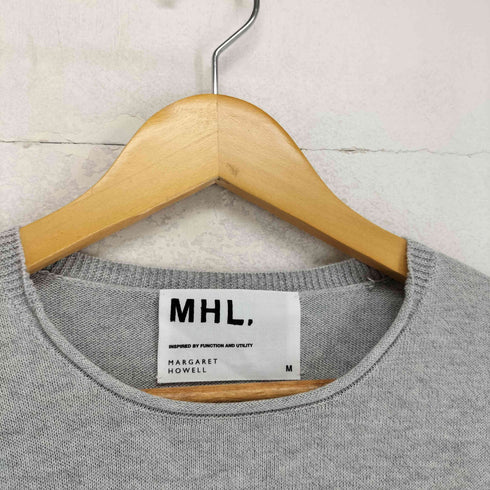 エムエイチエル MHL. ボーダー長袖ニット レディース M