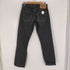 リーバイス Levis メキシコ製 501 ボタン裏647刻印 後染めブラック ボタンフライストレートデニムパンツ メンズ W32 L32
