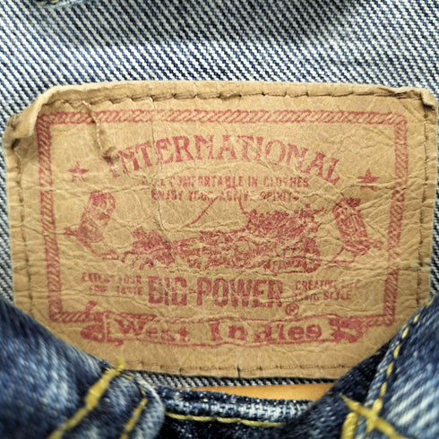 BIG POWER 2ポケットデニムジャケット メンズ