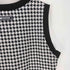 BASIC COTTON BCN 千鳥格子 ロゴプレート メンズ FREE
