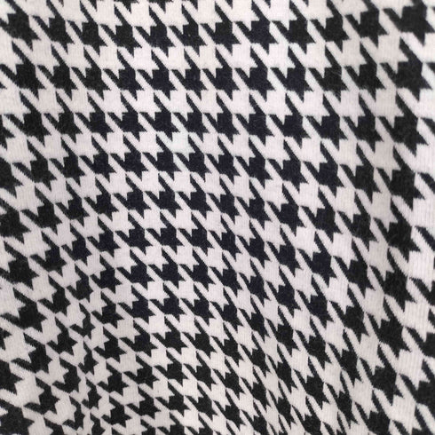 BASIC COTTON BCN 千鳥格子 ロゴプレート メンズ FREE