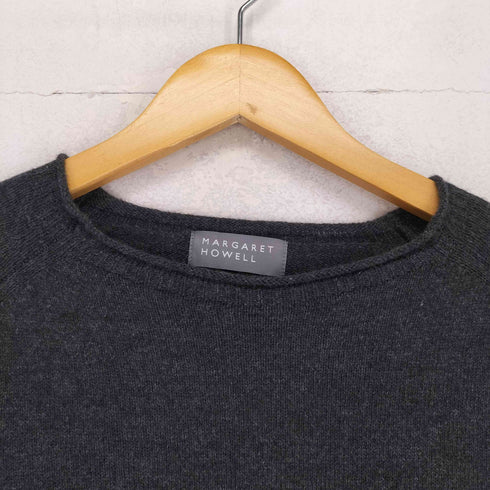 マーガレットハウエル MARGARET HOWELL WOOL COTTON ラグランスリーブニット レディース FREE