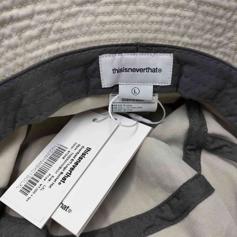 ディスイズネバーザット thisisneverthat Overdyed Bucket Hat メンズ L