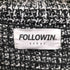 FOLLOWIN 韓国 フランジ ツイード ジャケット メンズ FREE