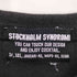 STOCKHOLM SYNDROME ストックホルム シンドローム 両面 ドクロ スカル プリント S/S Tシャツ メンズ F