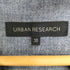 アーバンリサーチ URBAN RESEARCH ボリュームスリーブライトデニムワンピース レディース JPN:38