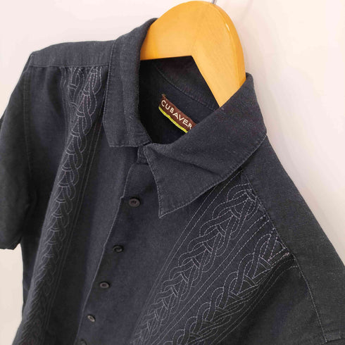 キューバベラ CUBAVERA 90S ラミー レーヨン キューバシャツ メンズ import:L