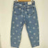 マスノウン MASSNOUN 22SS SMILE PATTERN DENIM PANTS スマイルパワーンデザイン ワイドデニムパンツ メンズ JPN:M