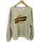90-00S Dipper THE MARK OF TREND オーバル ロゴ プリント 前V クルーネック スウェット メンズ 2LARGE