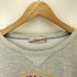 90-00S Dipper THE MARK OF TREND オーバル ロゴ プリント 前V クルーネック スウェット メンズ 2LARGE