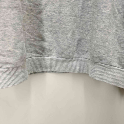 90-00S Dipper THE MARK OF TREND オーバル ロゴ プリント 前V クルーネック スウェット メンズ 2LARGE