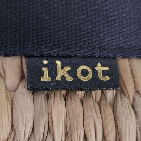 ikot クリアレザー カゴバッグ レディース