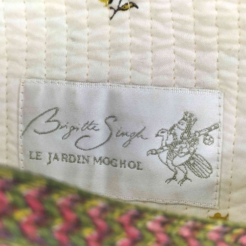 Brigitte Singh ブリジット・シン ブロックプリント 花柄 ワンショルダーバッグ レディース
