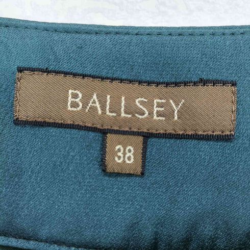 ボールジィトゥモローランド Ballsey TOMORROWLAND プリーツフリルノースリーブワンピース レディース JPN:38