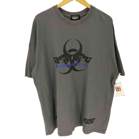 NOIZY INTERATIONAL プリント バックフック S/S クルーネック Tシャツ メンズ M