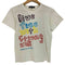 コムデギャルソン COMME des GARCONS live free with strong will プリント 半袖Tシャツ レディース JPN:S