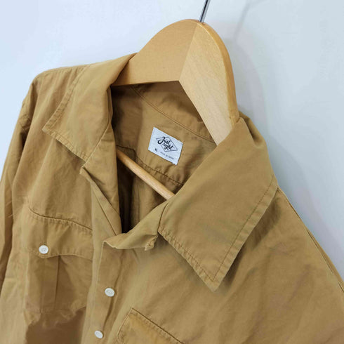 just night コットン フラップポケット 開襟 L/S シャツ メンズ JPN:XL