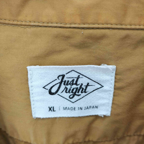 just night コットン フラップポケット 開襟 L/S シャツ メンズ JPN:XL