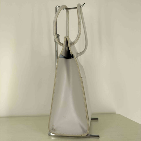 ヤーキ YAHKI ダブルフェイスレザースクエアハンドバッグ レディース